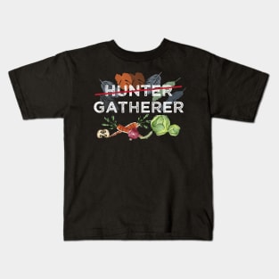 Hunter Last Name Family Vegan Veganism Joke Pun Kids T-Shirt